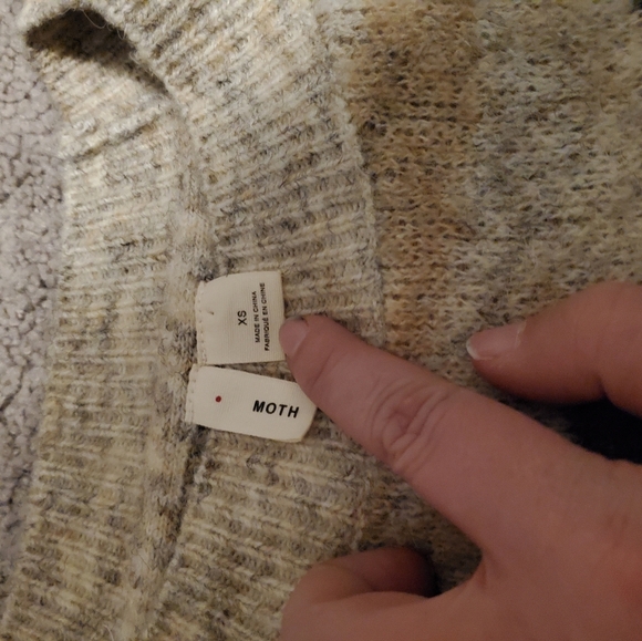 Anthropologie Moth Women's Camouflage Sweater Size XS - Picture 3 of 8